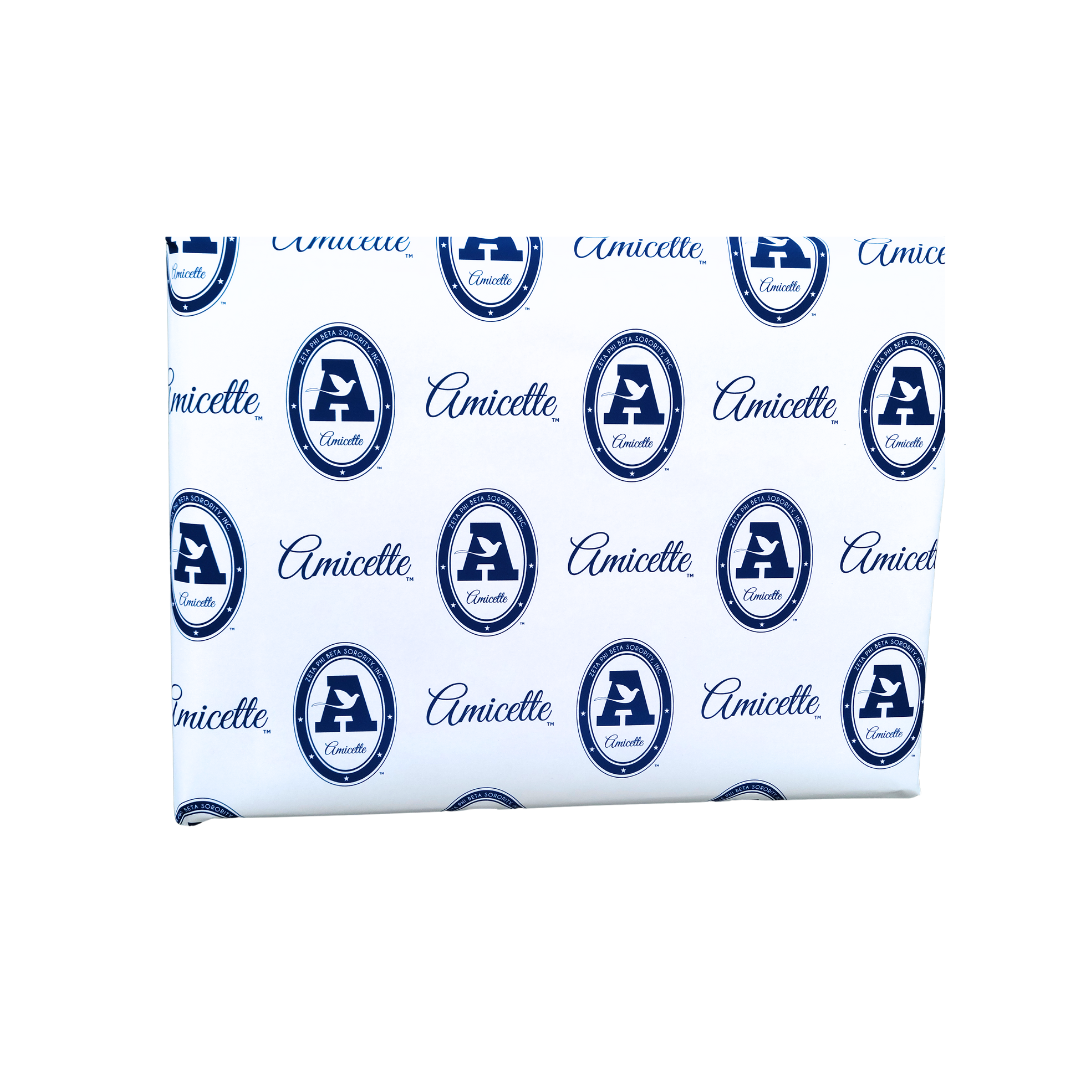 Amicette Premium Matte Gift Wrapping Paper, 1 roll