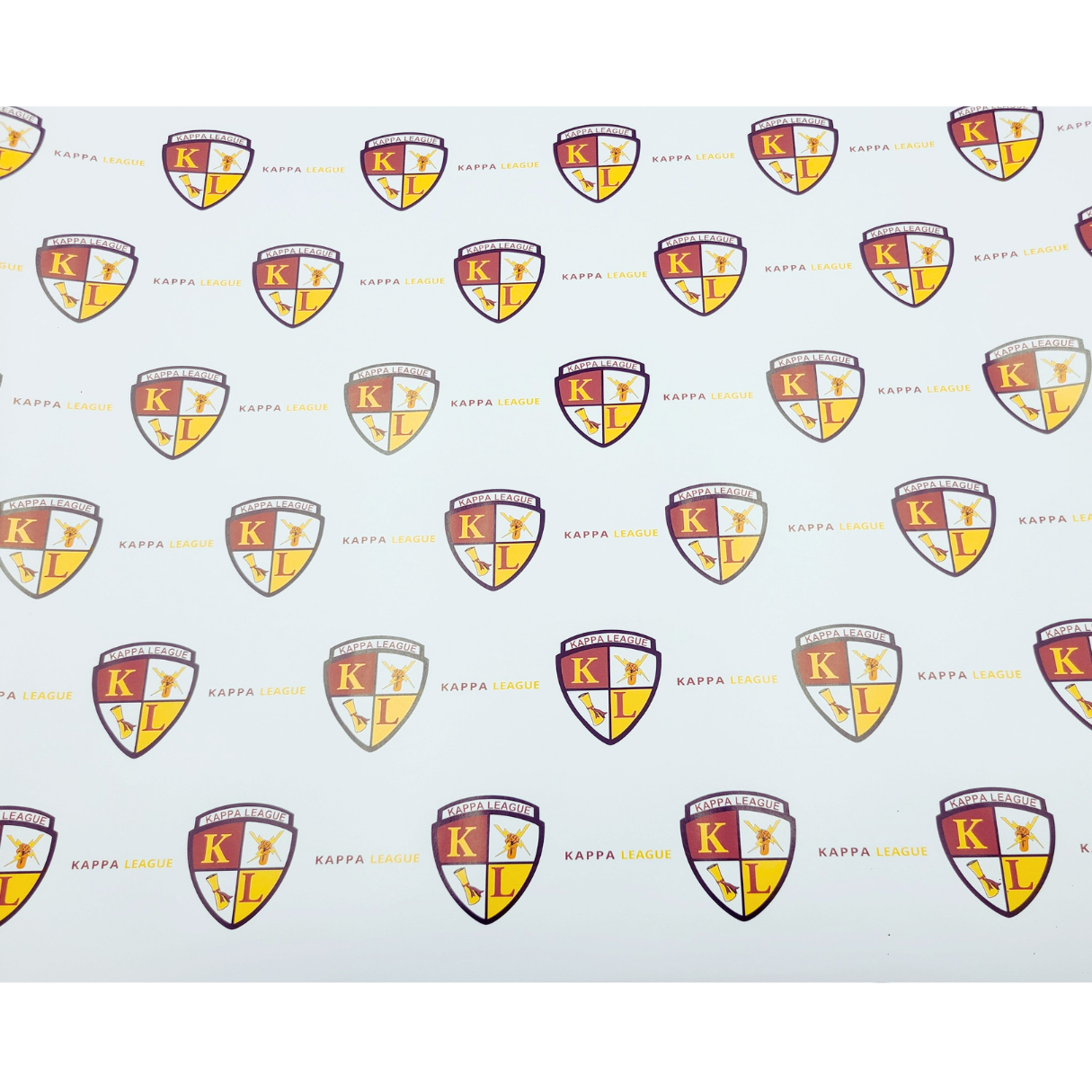 Kappa League Premium Matte Gift Wrapping Paper, 1 roll