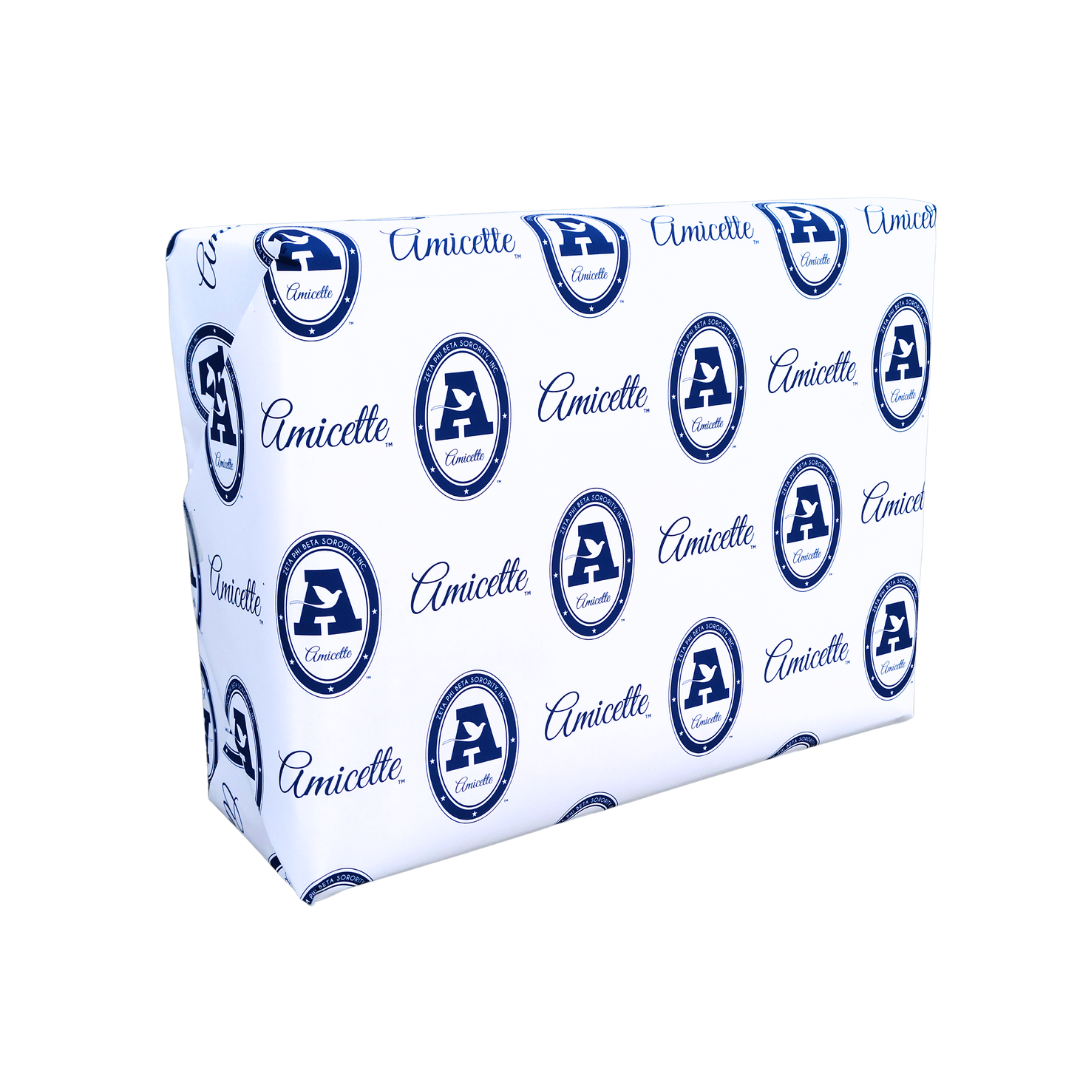 Amicette Premium Matte Gift Wrapping Paper, 1 roll