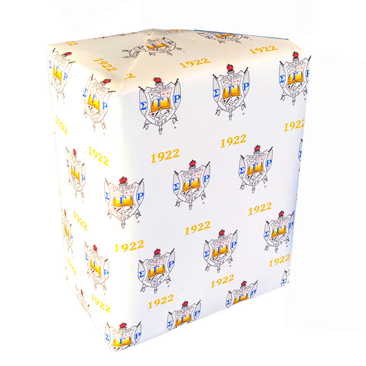 Sigma Gamma Rho Premium Matte Gift Wrapping Paper, 1 roll