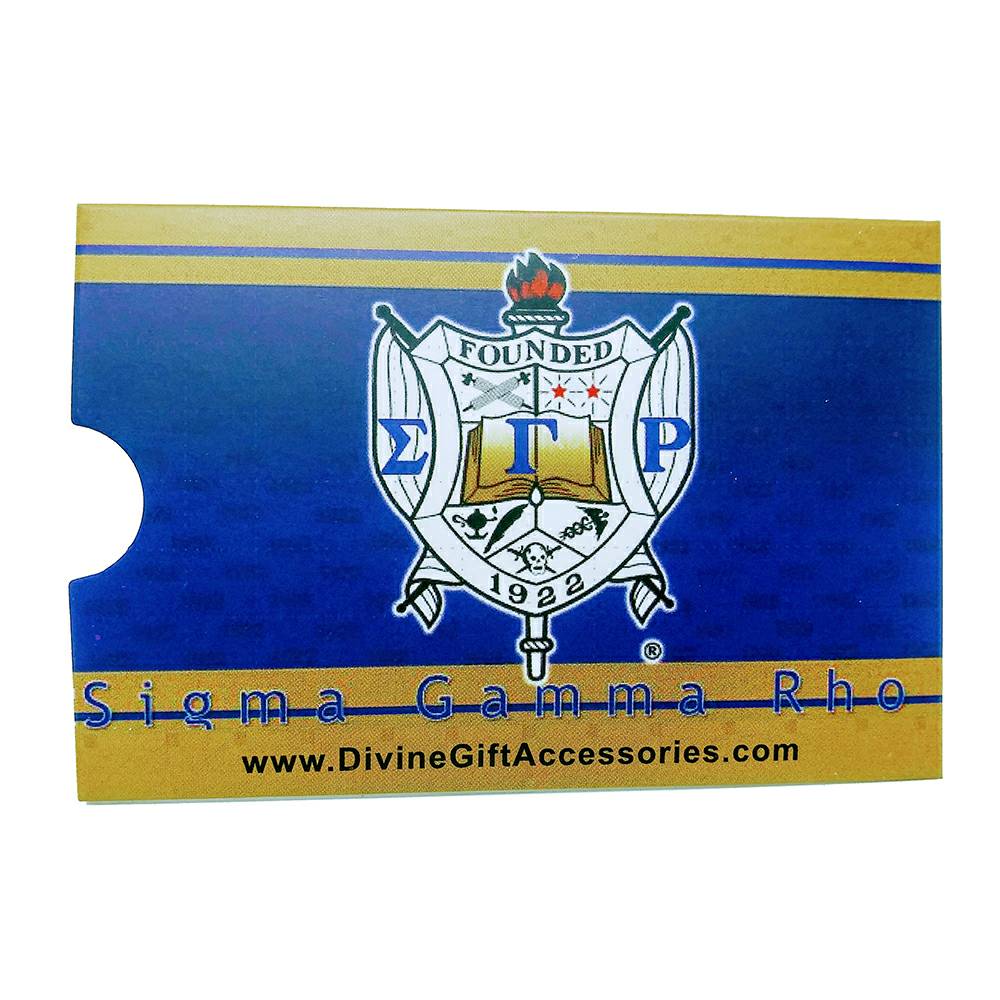Sigma Gamma Rho Gift Card Holders (6 count)