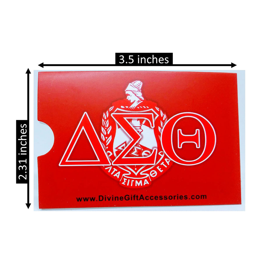 Delta Sigma Theta Gift Card Holders with envelopes (6 count)