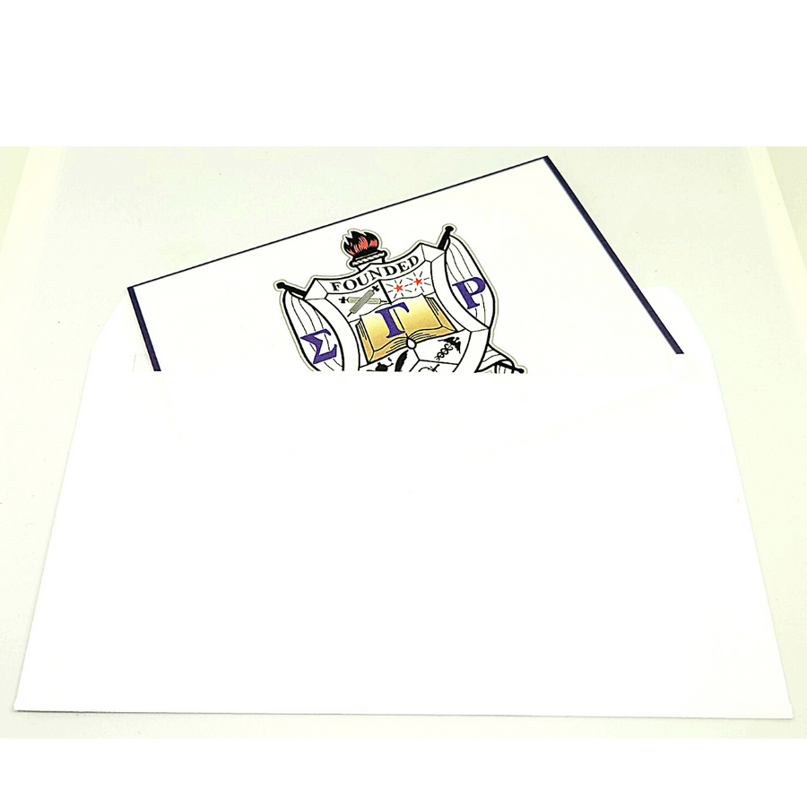 Sigma Gamma Rho Note Cards with envelopes (10 count)