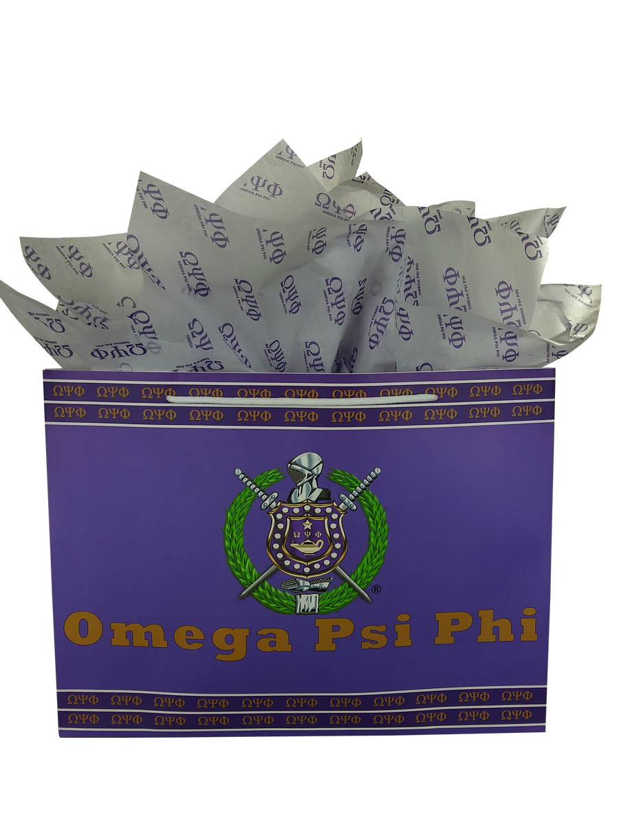 Omega Psi Phi Gift Tissue Paper (10 XL sheets)