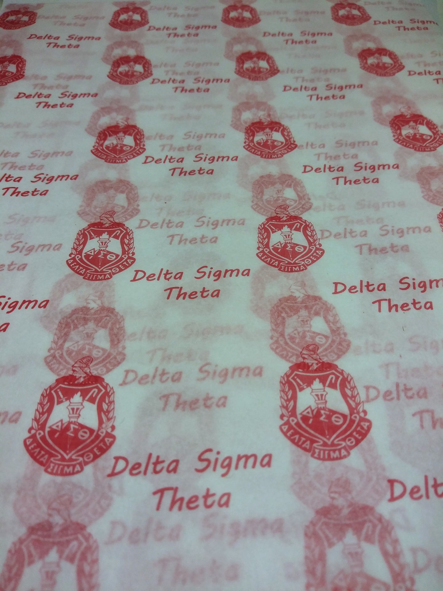 Delta Sigma Theta Gift Tissue Paper (10 XL sheets)