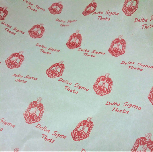 Delta Sigma Theta Gift Tissue Paper (10 XL sheets)