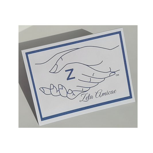 Zeta Amicae Note Cards with envelopes (10 count)