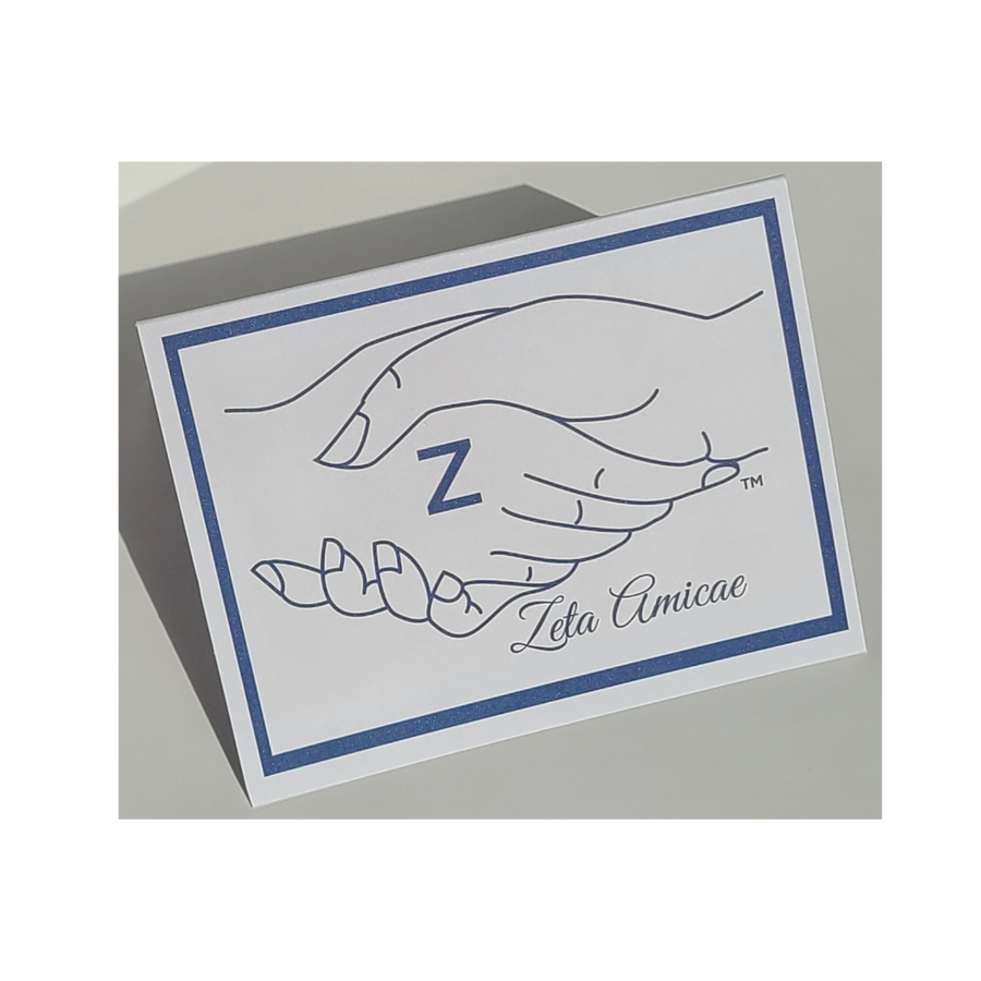 Zeta Amicae Note Cards with envelopes (10 count)