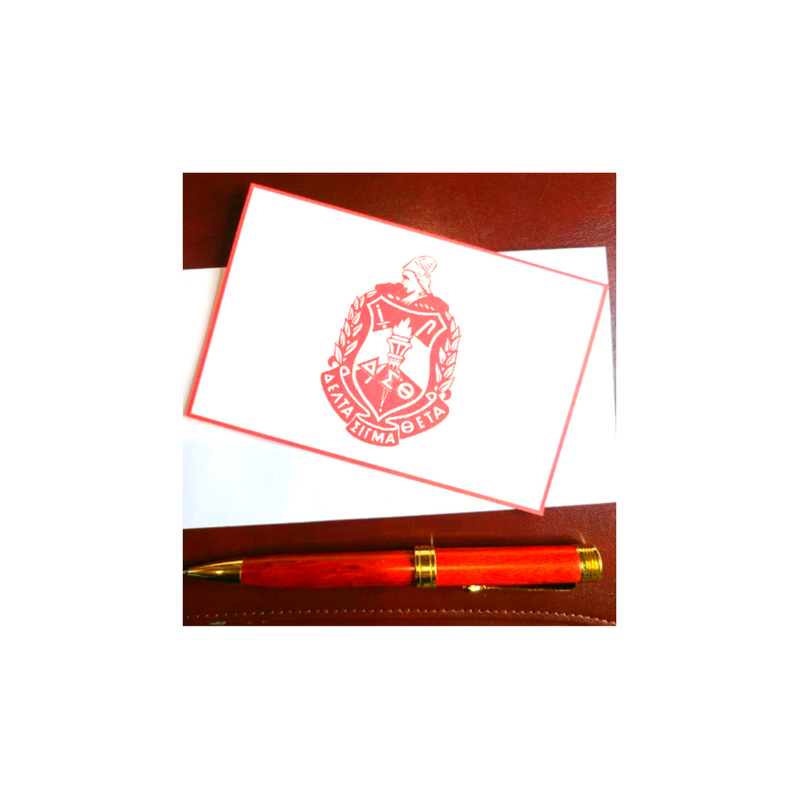 Delta Sigma Theta Note Cards with envelopes (10 count)