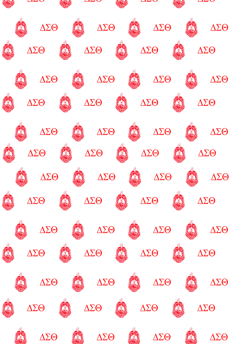 Delta Sigma Theta Premium Gift Wrapping Paper, 1 roll