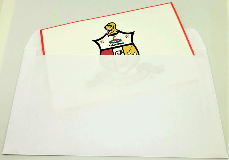Kappa Alpha Psi Note Cards with envelopes (10 count)