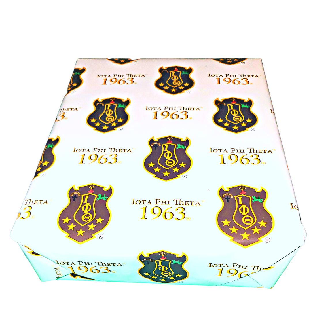 Iota Phi Theta Premium Matte Gift Wrapping Paper, 1 roll