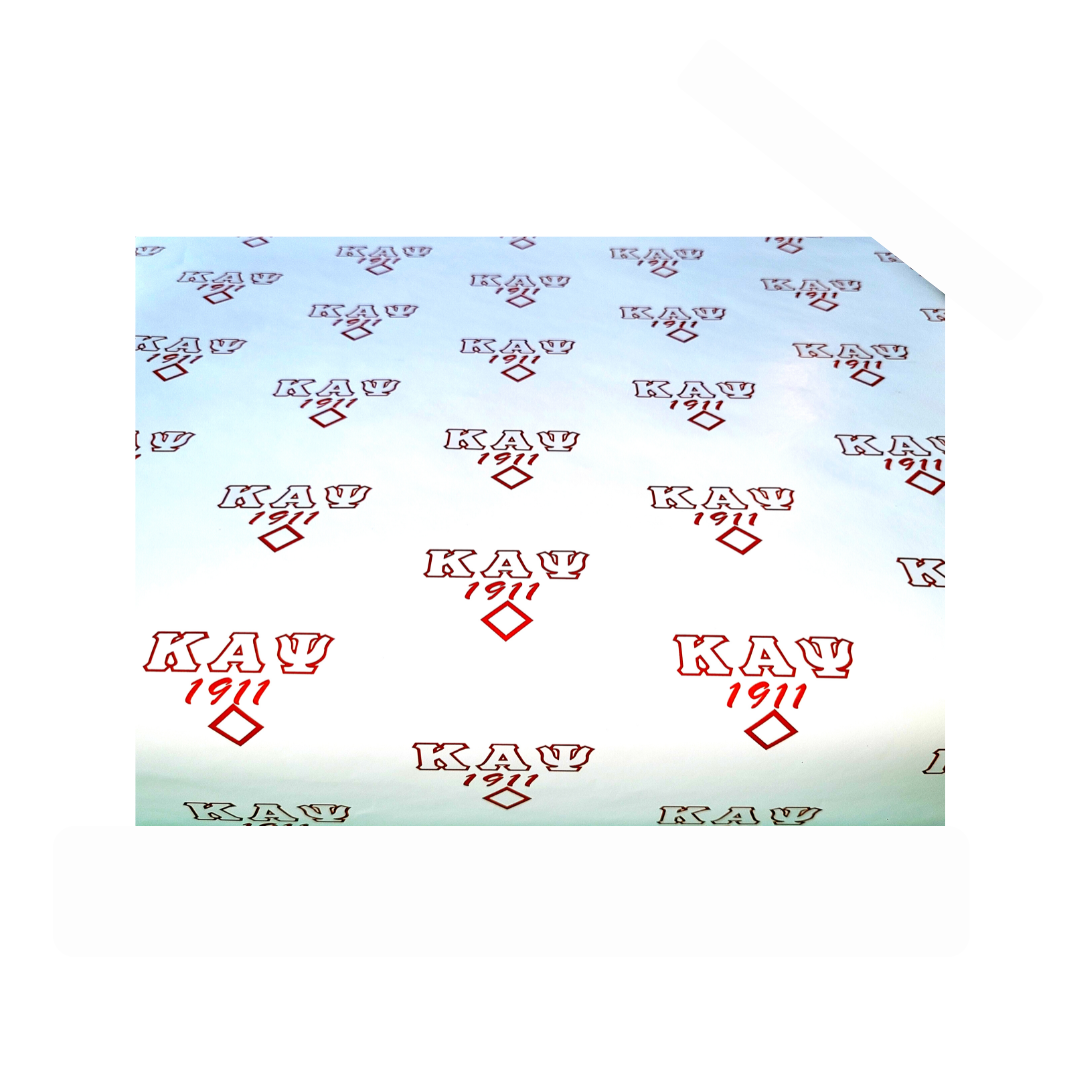 Kappa Alpha Psi Premium Matte Gift Wrapping Paper, 1 roll