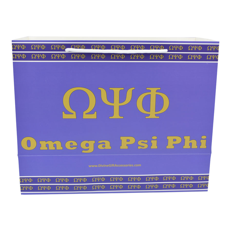 Omega Psi Phi Gift Bag, Large