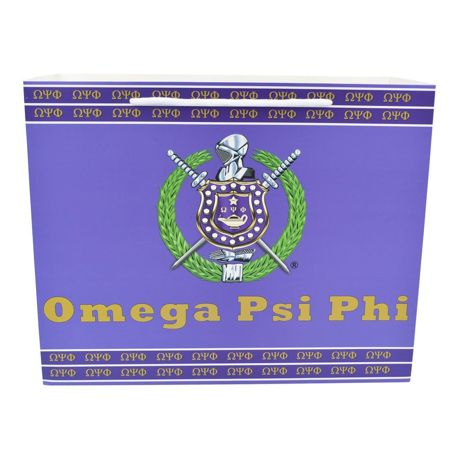 Omega Psi Phi Gift Bag, Large