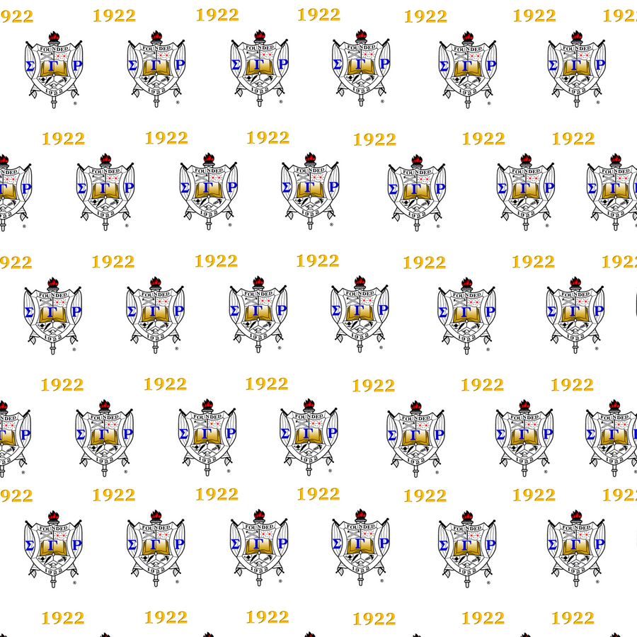 Sigma Gamma Rho Premium Gift Wrapping Paper, 1 roll