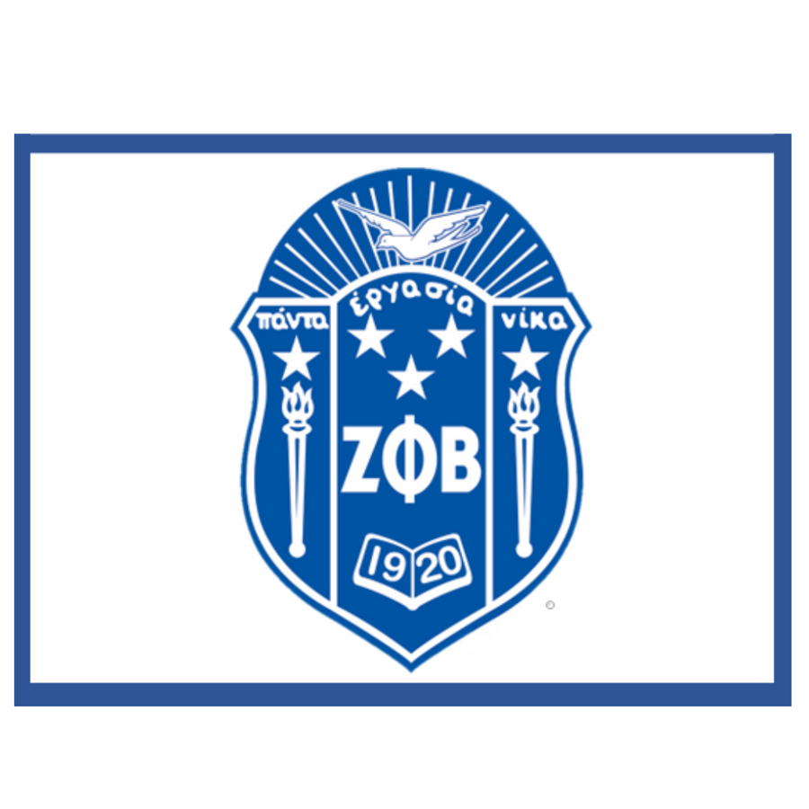 Zeta Phi Beta Note Cards with envelopes (10 count)