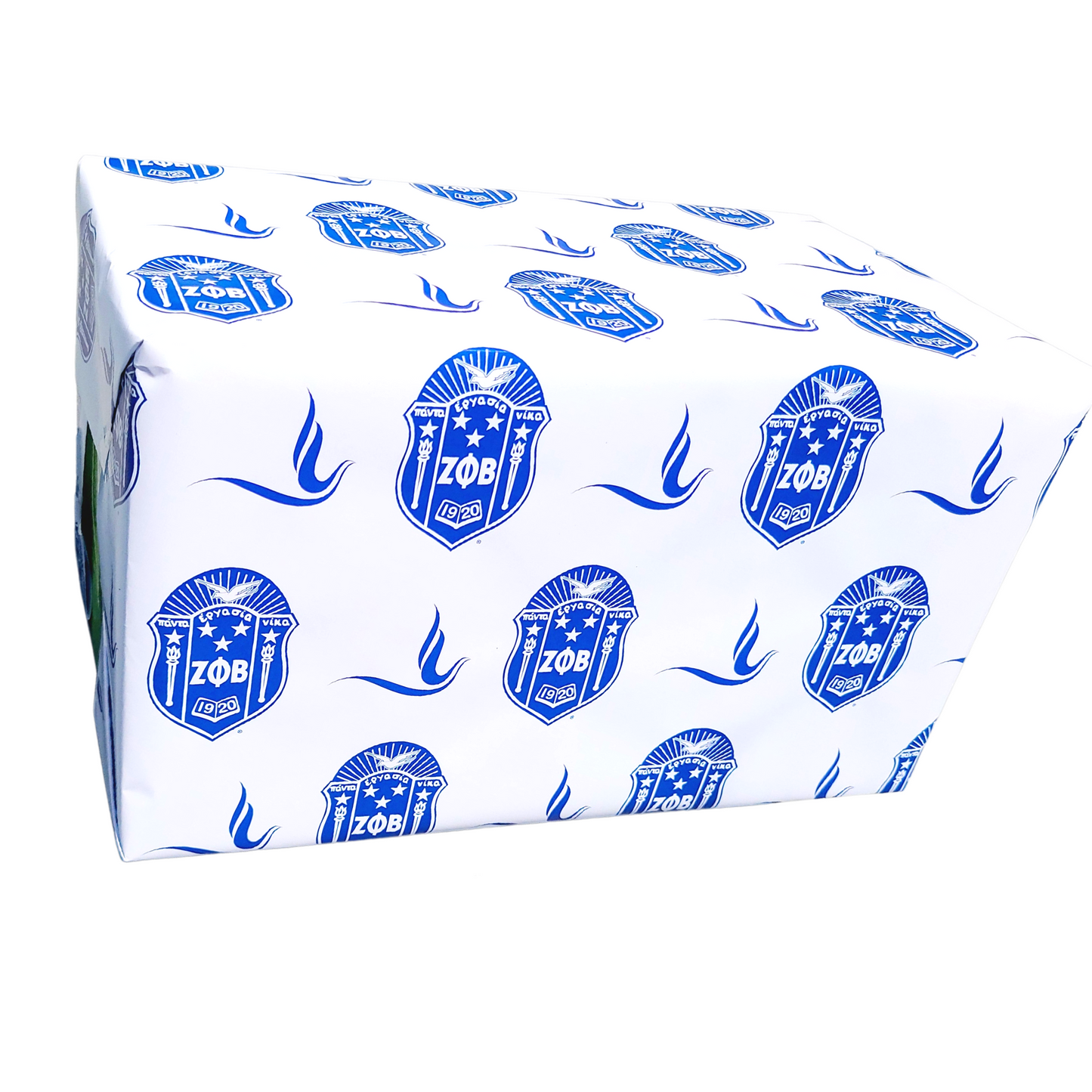 Zeta Phi Beta Premium Matte Gift Wrapping Paper, 1 roll