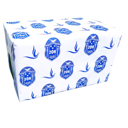 Zeta Phi Beta Premium Matte Gift Wrapping Paper, 1 roll